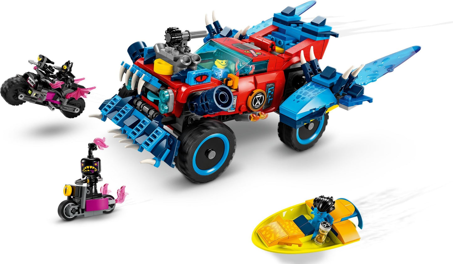 LEGO 71458 Crocodile Car – Wild Jungle Adventure Playset