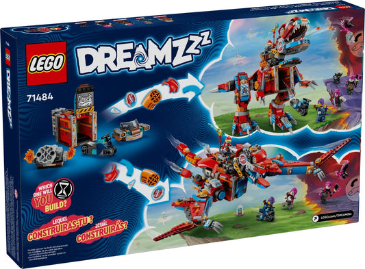 LEGO DREAMZzz Cooper’s Robot Dinosaur C-Rex Toy 71483 - Auzzistore
