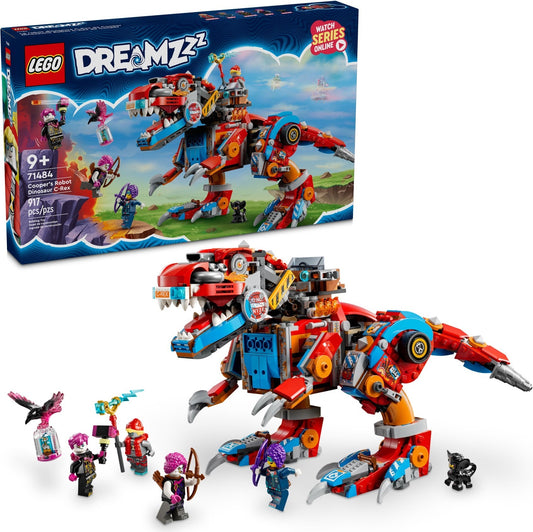 LEGO DREAMZzz Cooper’s Robot Dinosaur C-Rex Toy 71483 – view 2 - Auzzistore