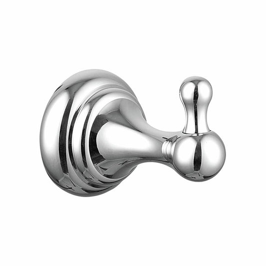 Mondella Chrome Maestro Bathroom Robe Hook - 46mm Metal - Durable