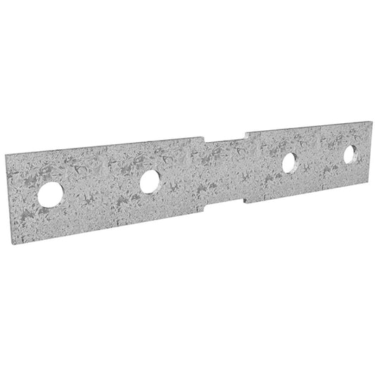 Dunnings Bracket Plate - 200 x 35mm - Galvanised Steel - M10 Holes - Auzzistore