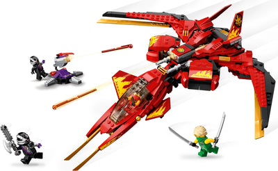 LEGO NINJAGO 71704 Legacy Kai Fighter Toy Jet Playset w/ Nindroid Action Figures