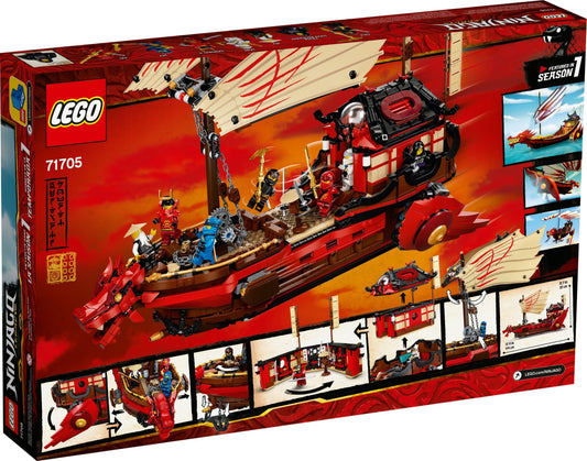 LEGO 71705 Destiny's Bounty: NINJAGO Ship & Ninja Minifigures - Auzzistore