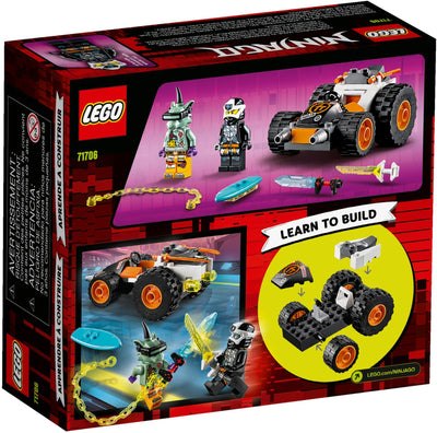 LEGO 71706 Cole's Speeder Car - NINJAGO Toy Car & Minifigures