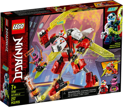 LEGO 71707 Kai's Mech Jet Plane & Ninja Mech - 2in1 Toy
