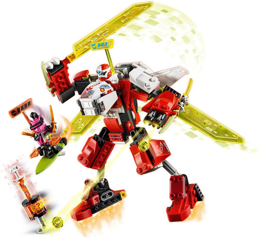 LEGO 71707 Kai's Mech Jet Plane & Ninja Mech - 2in1 Toy – view 2 - Auzzistore