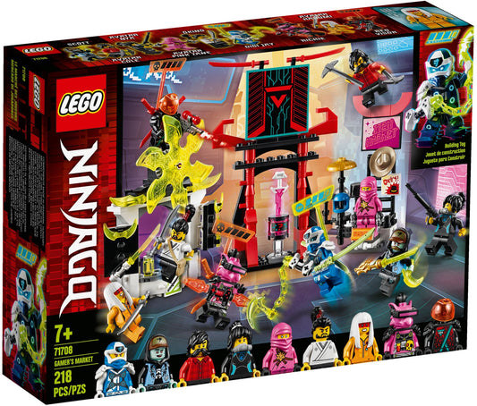 Lego Ninjago 71708 Gamer’s Market with Harumi, Okino, Richie, Cole, Digi Jay - Auzzistore