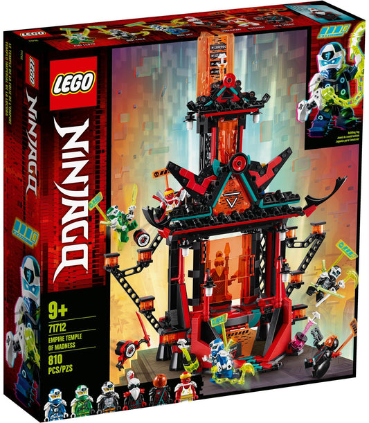LEGO 71712 Empire Temple of Madness - NINJAGO Temple Set - Auzzistore