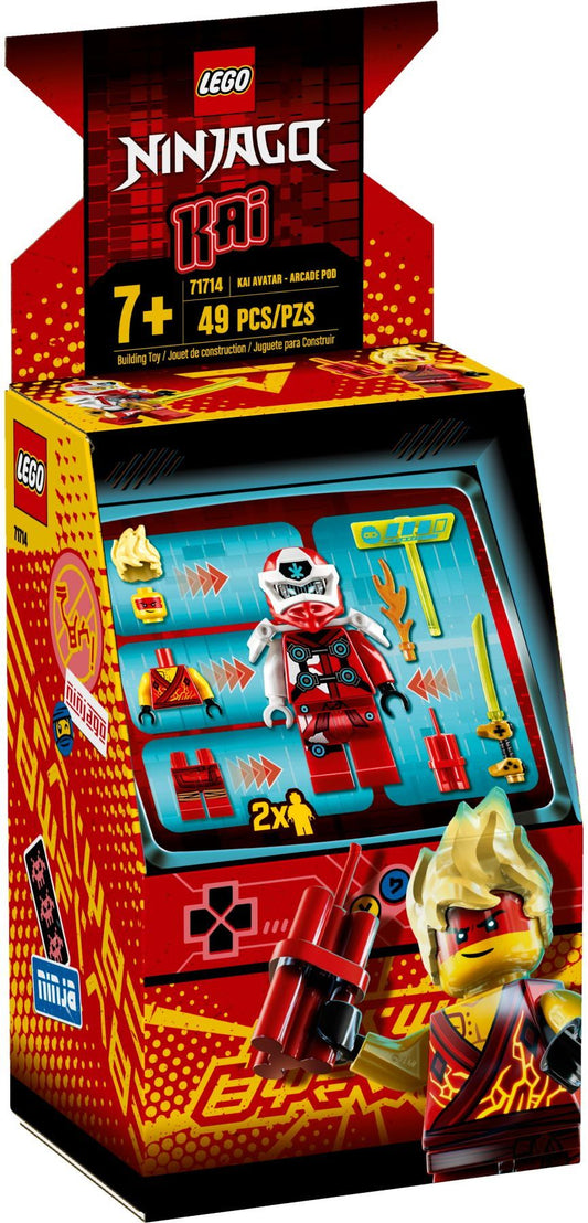 LEGO 71714 NINJAGO Kai Avatar Arcade Pod - Prime Empire - Auzzistore