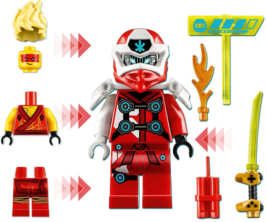 LEGO 71714 NINJAGO Kai Avatar Arcade Pod - Prime Empire – view 2 - Auzzistore