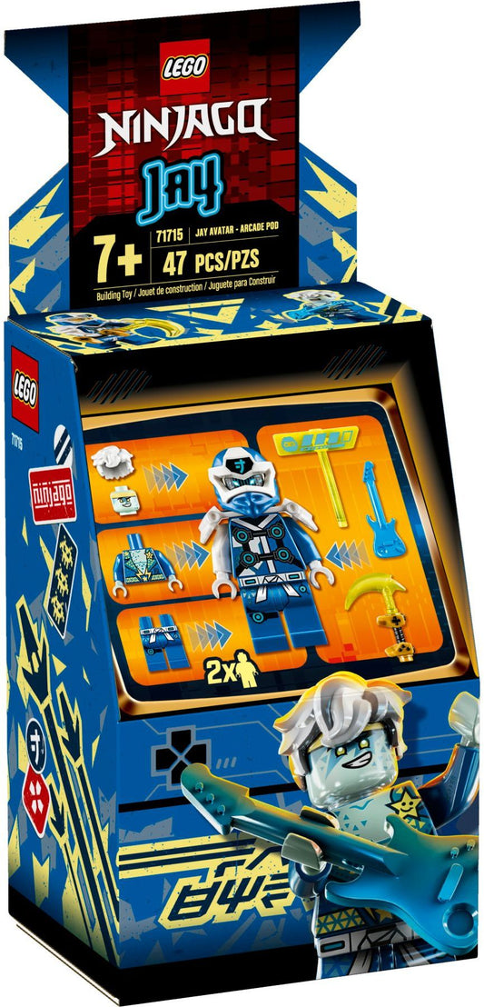 LEGO 71715 Jay Avatar Arcade Pod - NINJAGO Prime Empire Minifigures - Auzzistore