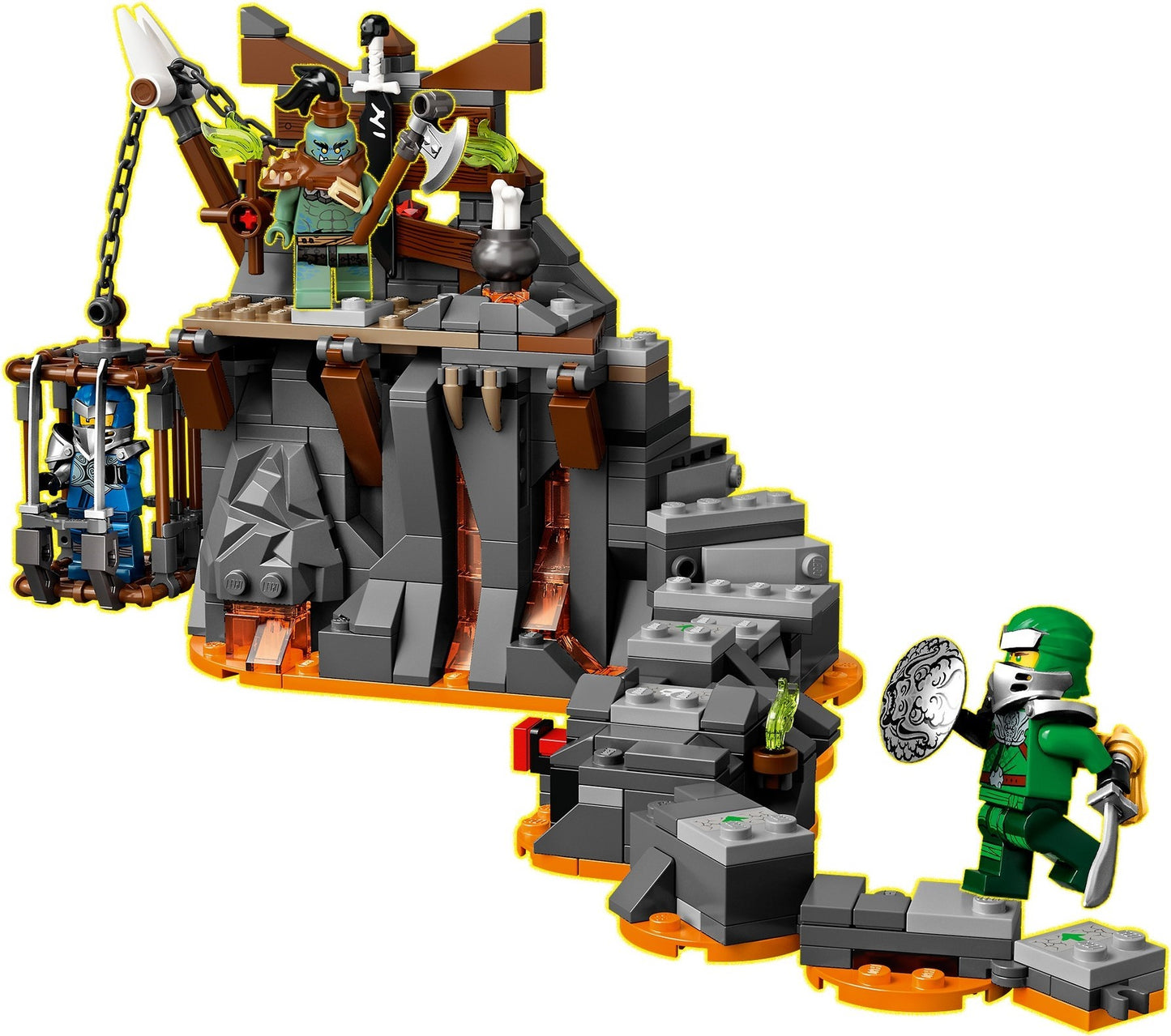 LEGO 71717 NINJAGO Skull Dungeons Board Game & Playset