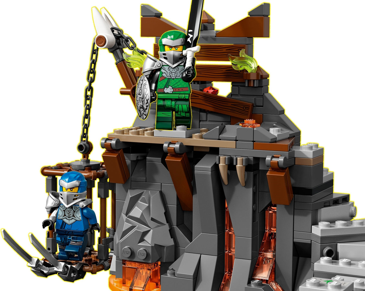 LEGO 71717 NINJAGO Skull Dungeons Board Game & Playset
