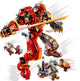 LEGO 71720 Fire Stone Mech Ninja Toy with 5 Minifigures – view 4