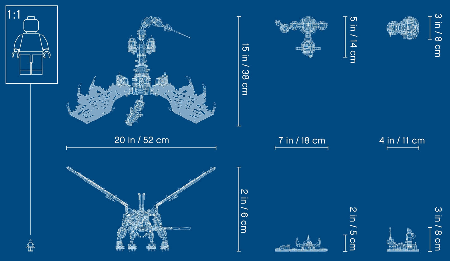 LEGO 71721 Skull Sorcerer's Dragon: NINJAGO Dragon & Board Game