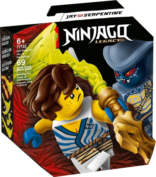 LEGO 71732 Epic Battle Set: Jay vs. Serpentine - Auzzistore