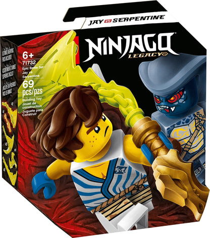 LEGO 71732 Epic Battle Set: Jay vs. Serpentine