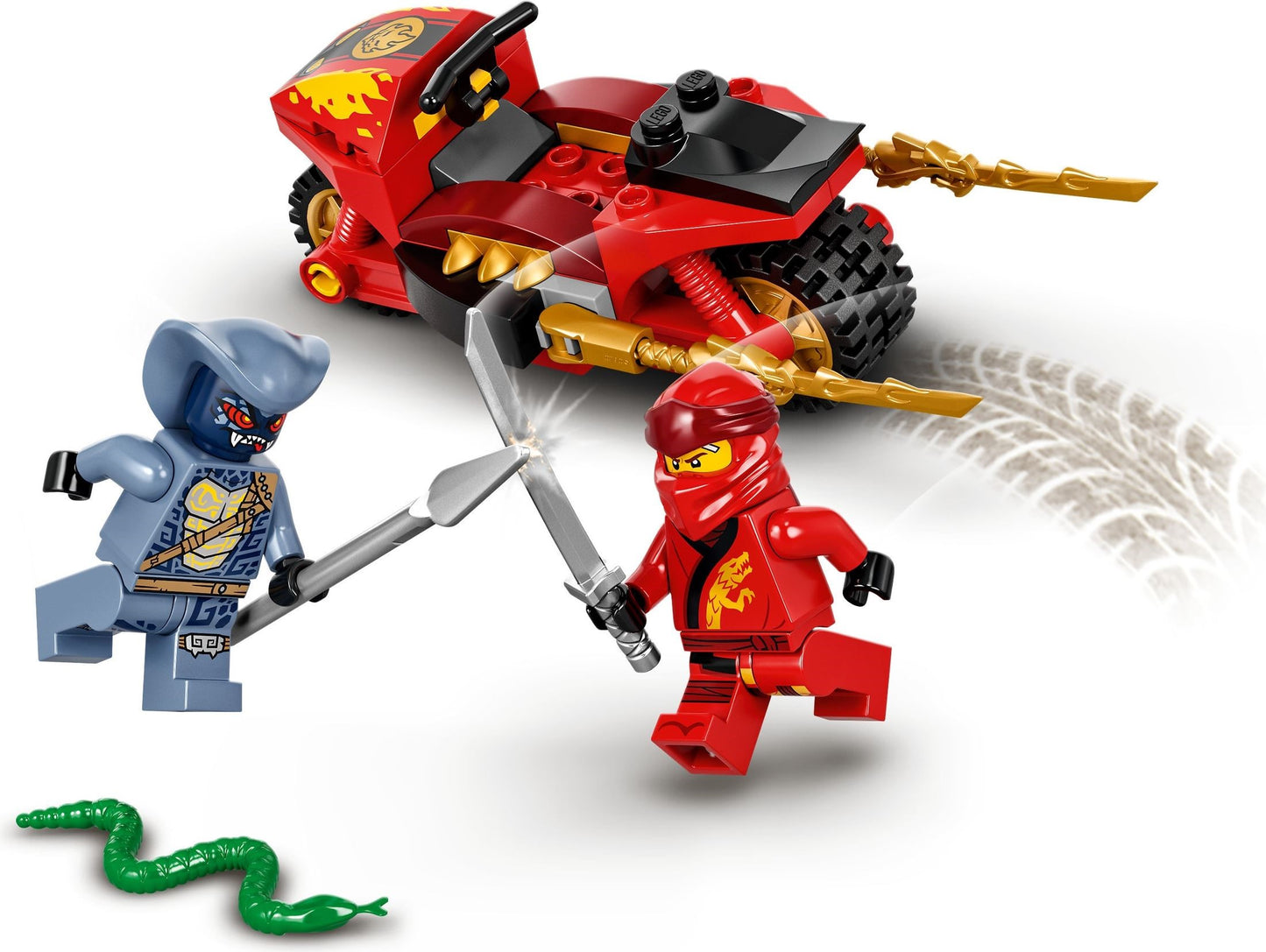 LEGO 71734 Kai's Blade Cycle Motorcycle Ninja Toy 4+