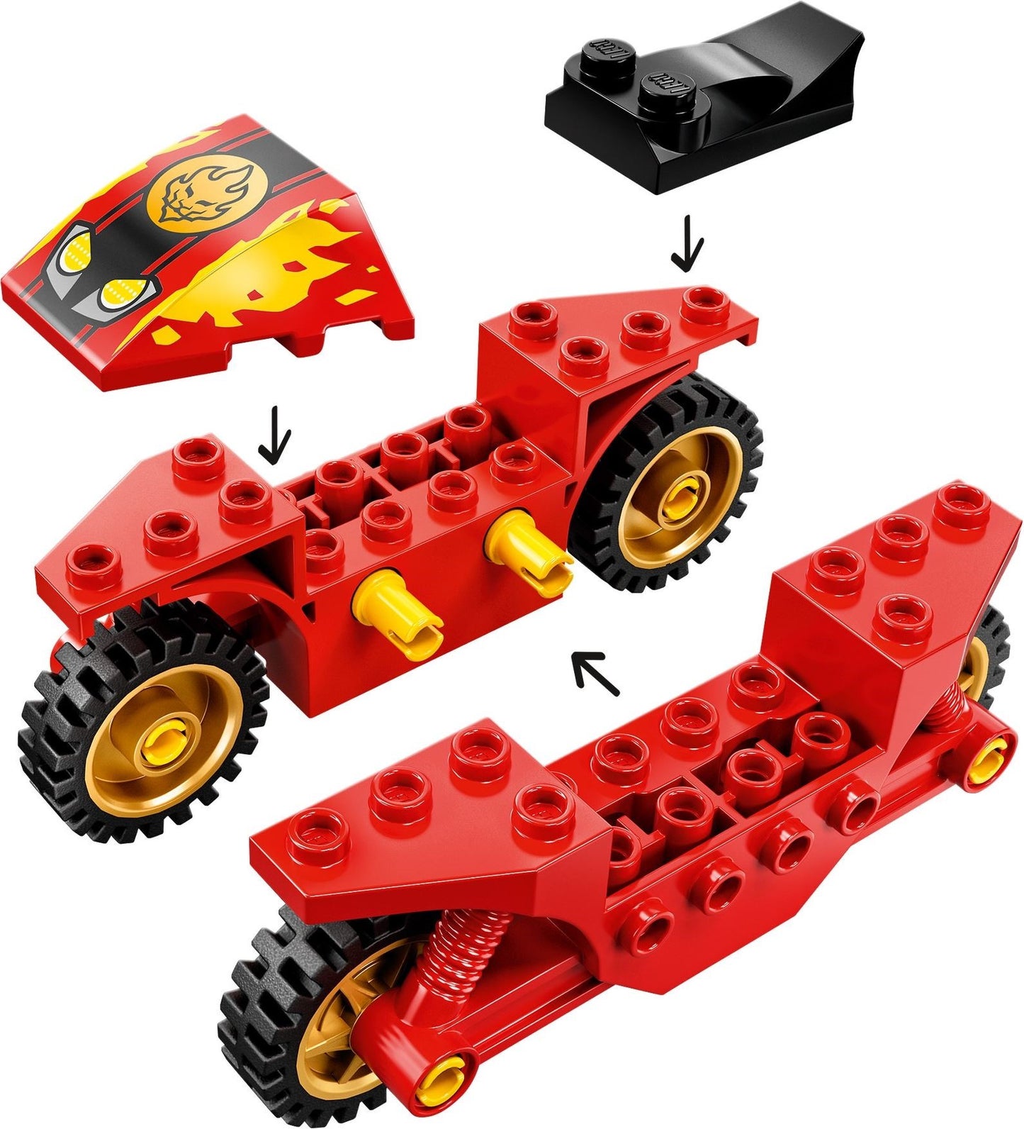 LEGO 71734 Kai's Blade Cycle Motorcycle Ninja Toy 4+