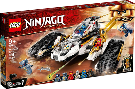LEGO 71739 Ultra Sonic Raider: 4-in-1 Ninja Vehicle - Auzzistore