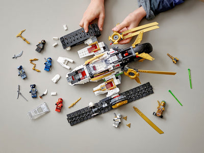 LEGO 71739 Ultra Sonic Raider: 4-in-1 Ninja Vehicle