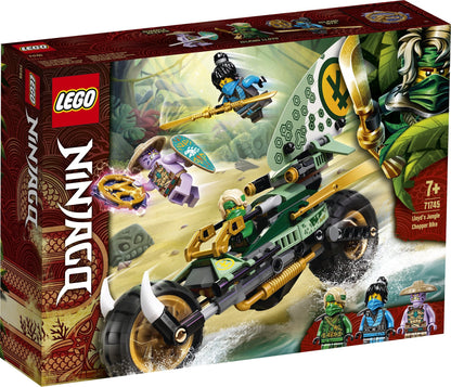 LEGO 71745 Lloyd's Jungle Chopper Bike NINJAGO 2-in-1 Playset