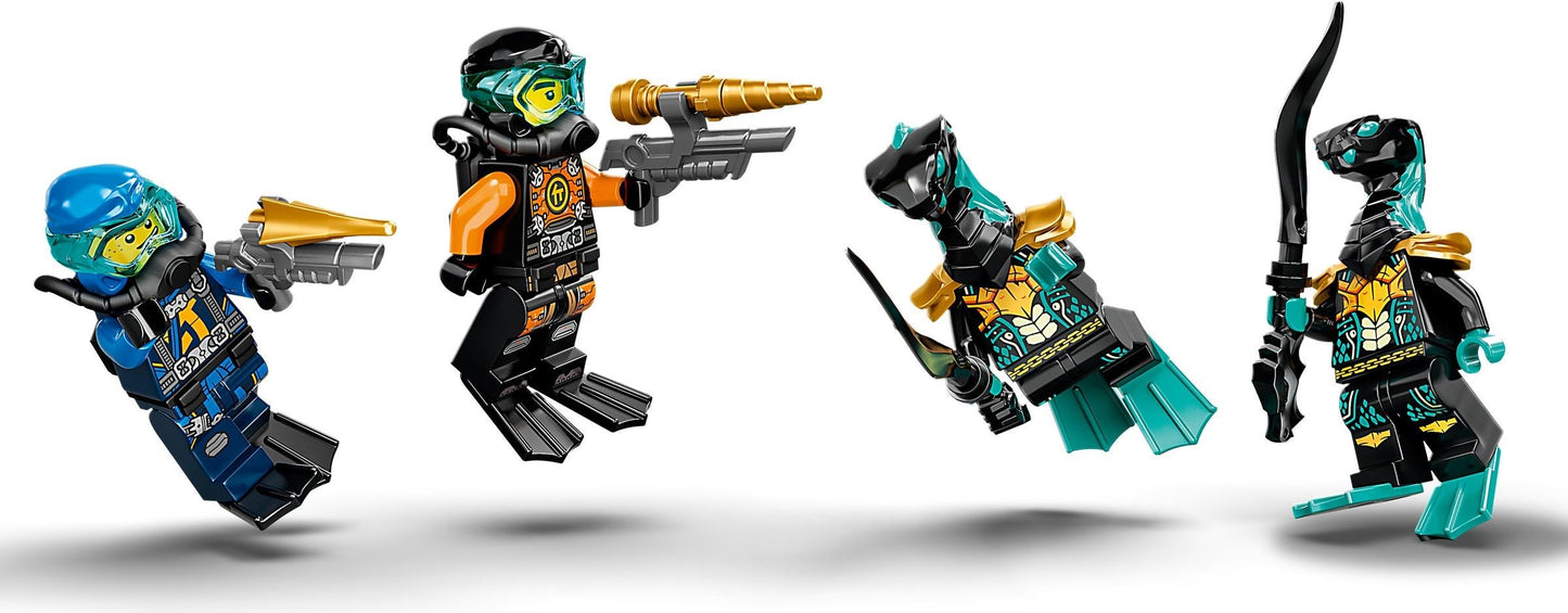 LEGO 71752 NINJAGO Ninja Sub Speeder Car Toy
