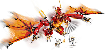 Lego 71753 NINJAGO Fire Dragon Attack Legacy Kai, Zane - Variant 2