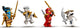Lego 71753 NINJAGO Fire Dragon Attack Legacy Kai, Zane – view 4