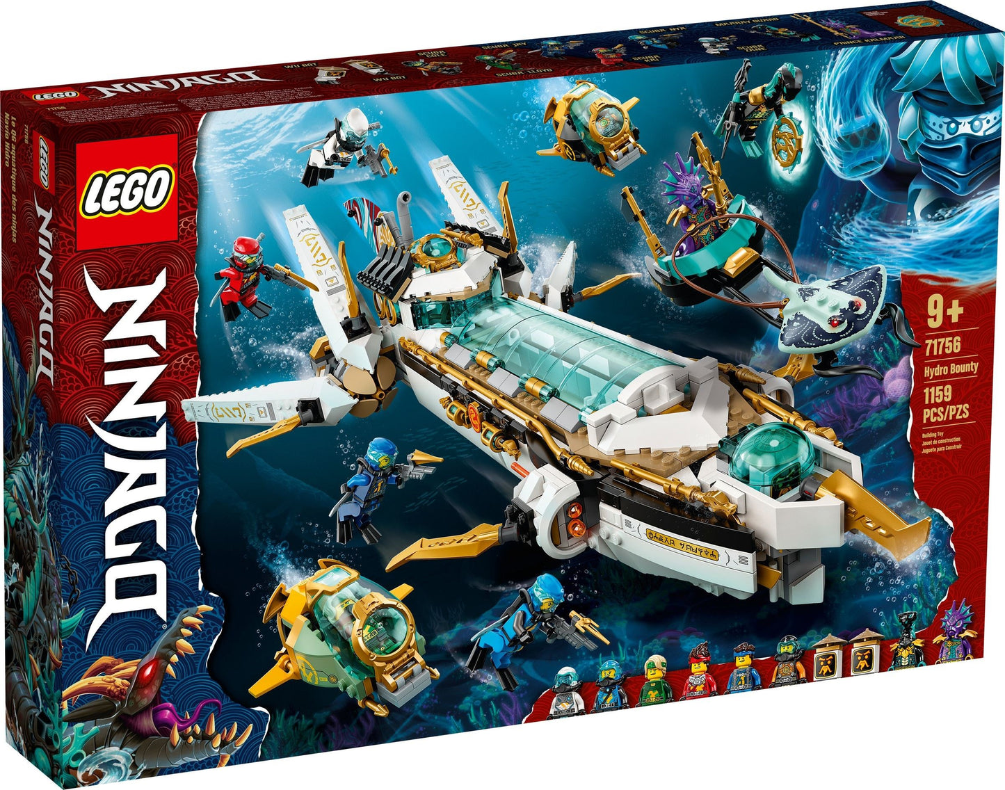 LEGO NINJAGO 71756 Hydro Bounty