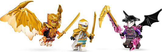 LEGO 71770 Zane's Golden Dragon Jet NINJAGO Set – view 2 - Auzzistore