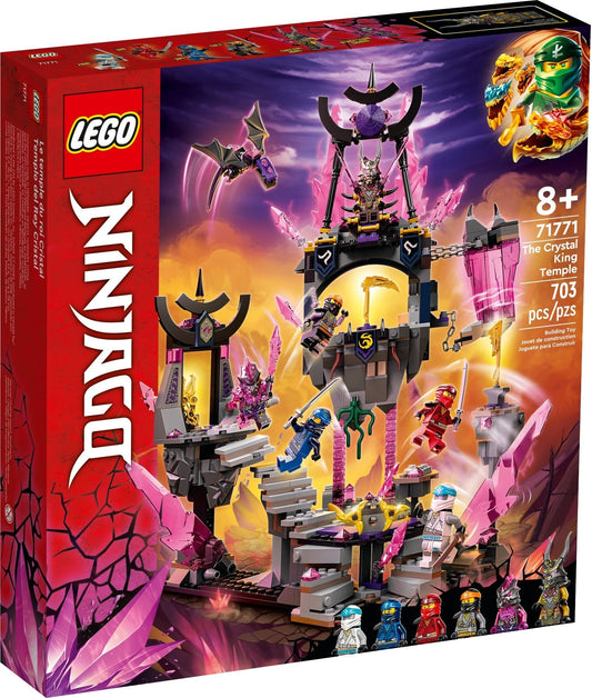 LEGO 71771 Crystal King Temple NINJAGO Playset - Auzzistore