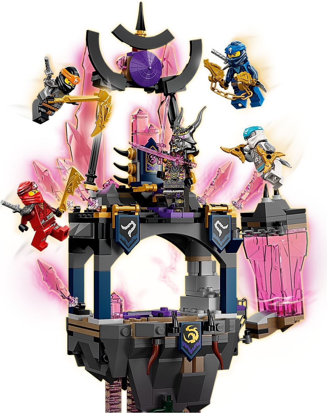 LEGO 71771 Crystal King Temple NINJAGO Playset