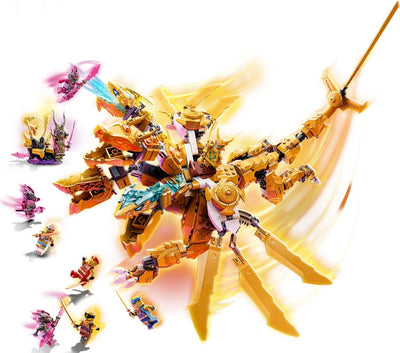 LEGO 71774 Lloyd's Golden Ultra Dragon NINJAGO Set