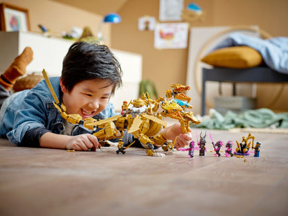 LEGO 71774 Lloyd's Golden Ultra Dragon NINJAGO Set