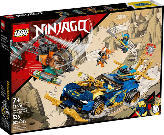 LEGO 71776 NINJAGO Jay & Nya's Race Car EVO - Auzzistore