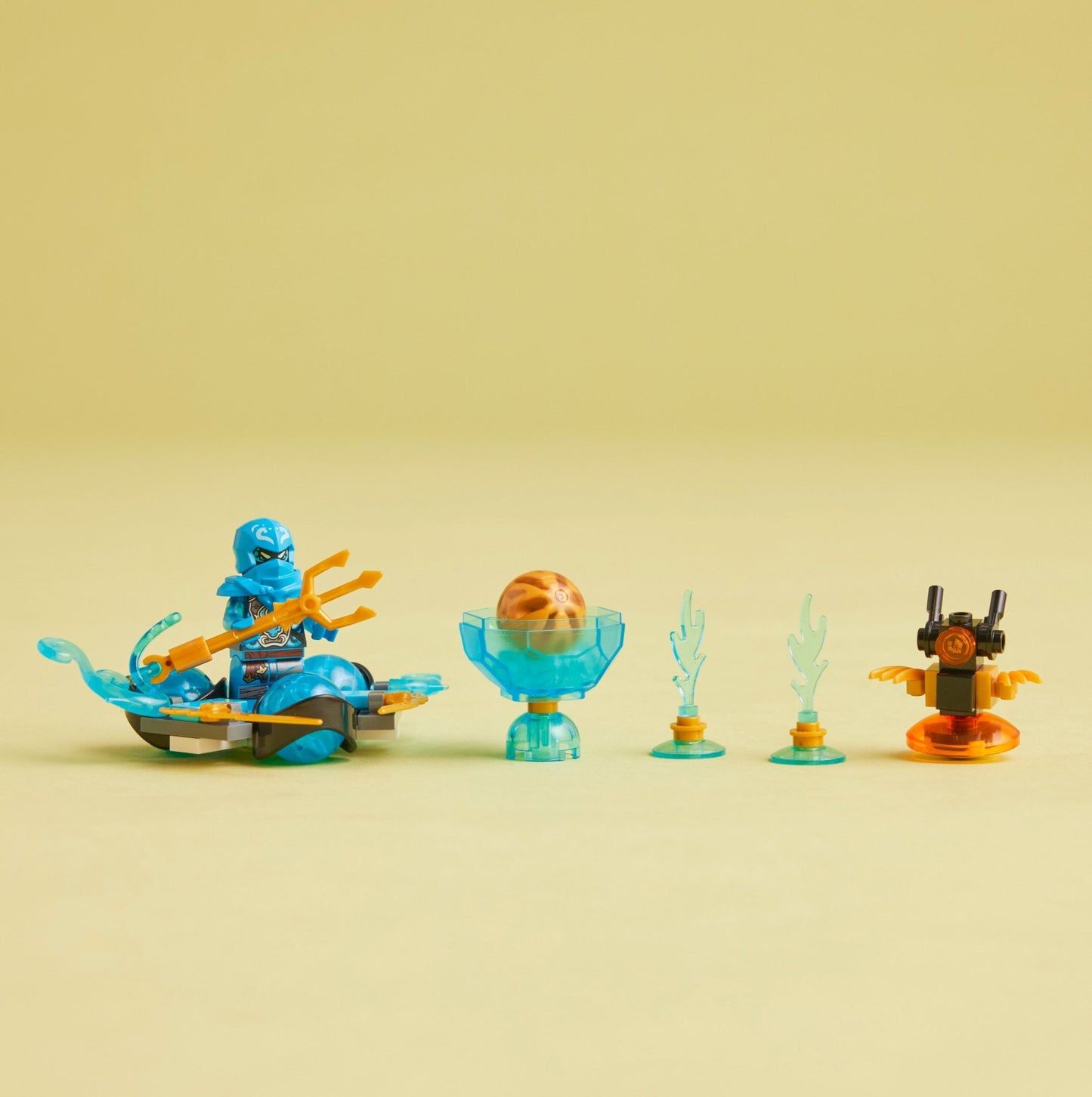LEGO 71778 Nya's Dragon Power Spinjitzu Drift – NINJAGO Spinning Action Set