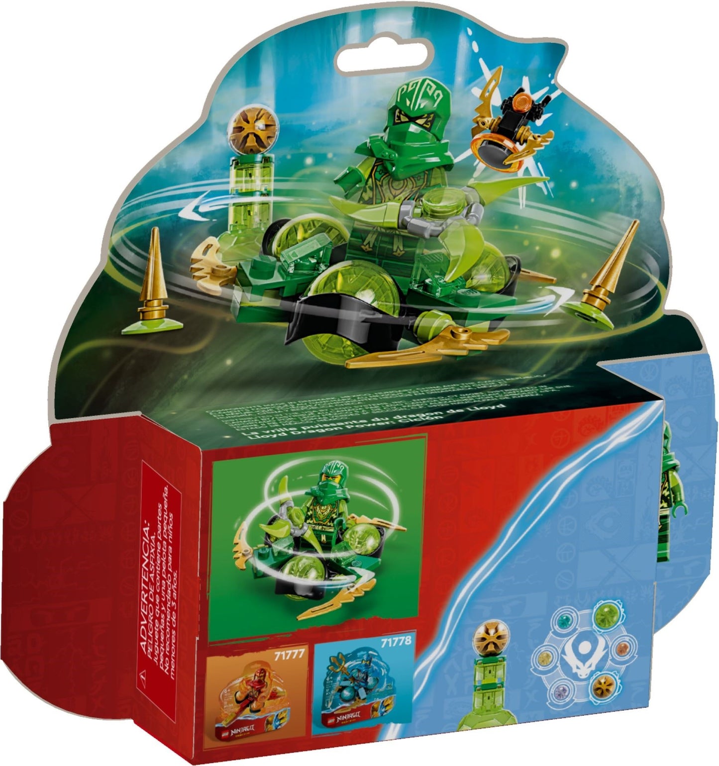 LEGO Ninjago Series 71779 Lloyd's Dragon Power Spinjitzu Spin- Auzzi Store