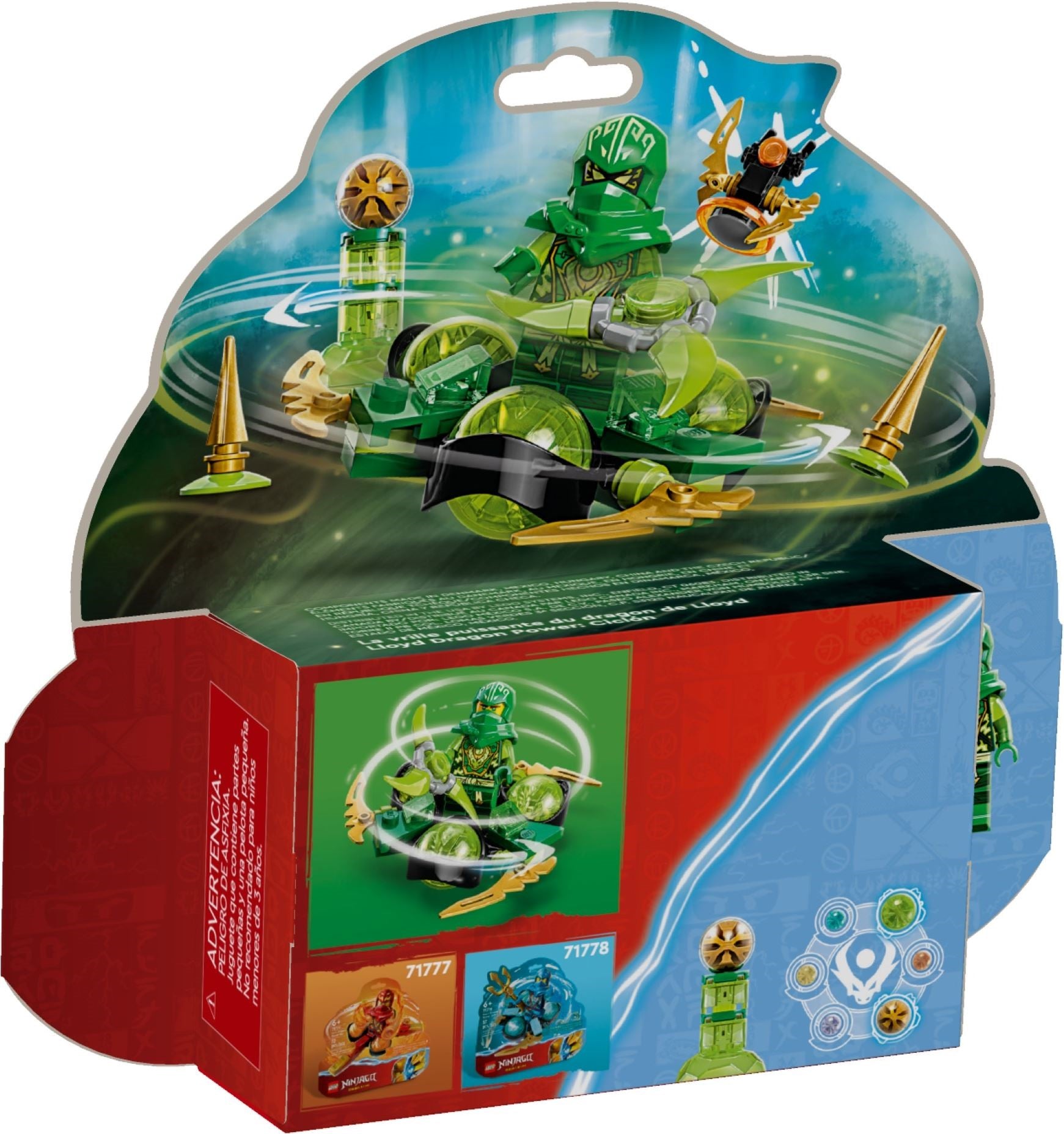 LEGO Ninjago Series 71779 Lloyd's Dragon Power Spinjitzu Spin- Auzzi Store