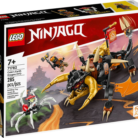 LEGO Ninjago Series 71782 Cole's Earth Dragon EVO- Auzzi Store