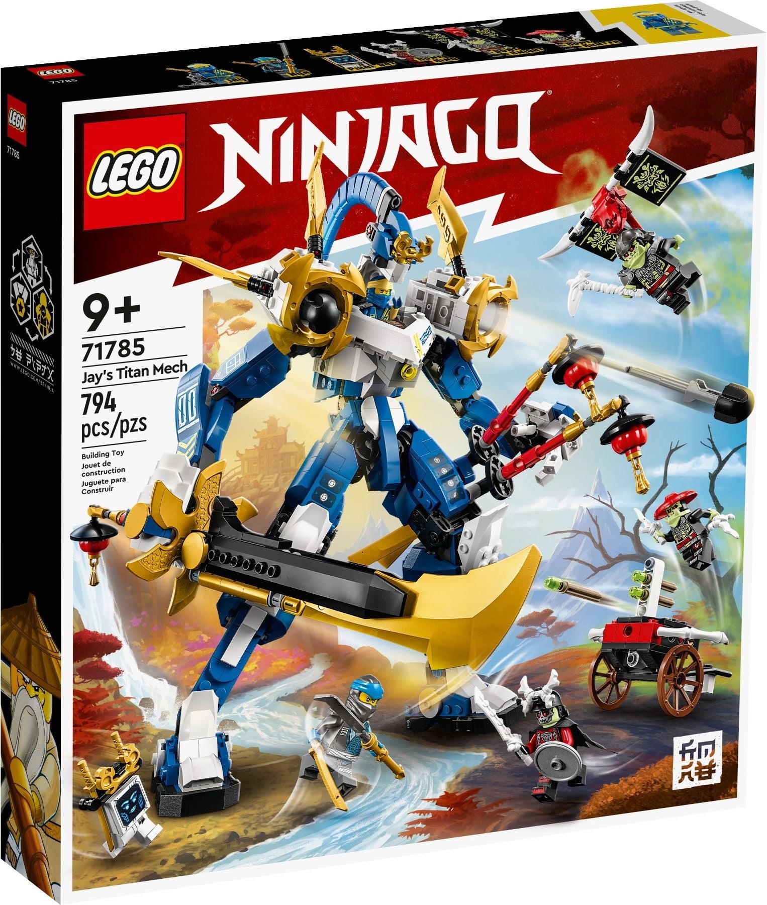 LEGO Ninjago Series 71785 Jay's Titan Mech- Auzzi Store
