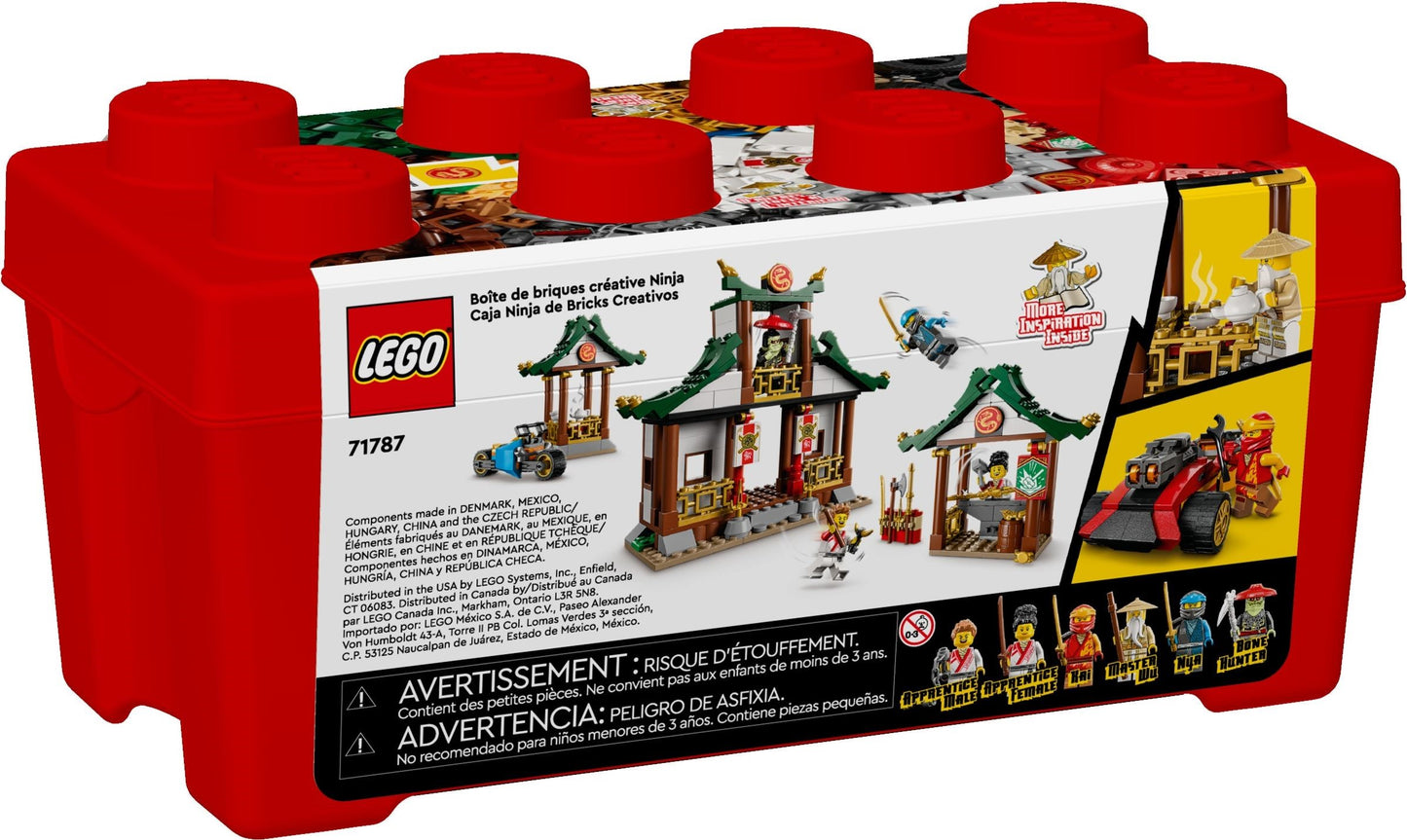 LEGO Ninjago Series 71787 Creative Ninja Brick Box- Auzzi Store