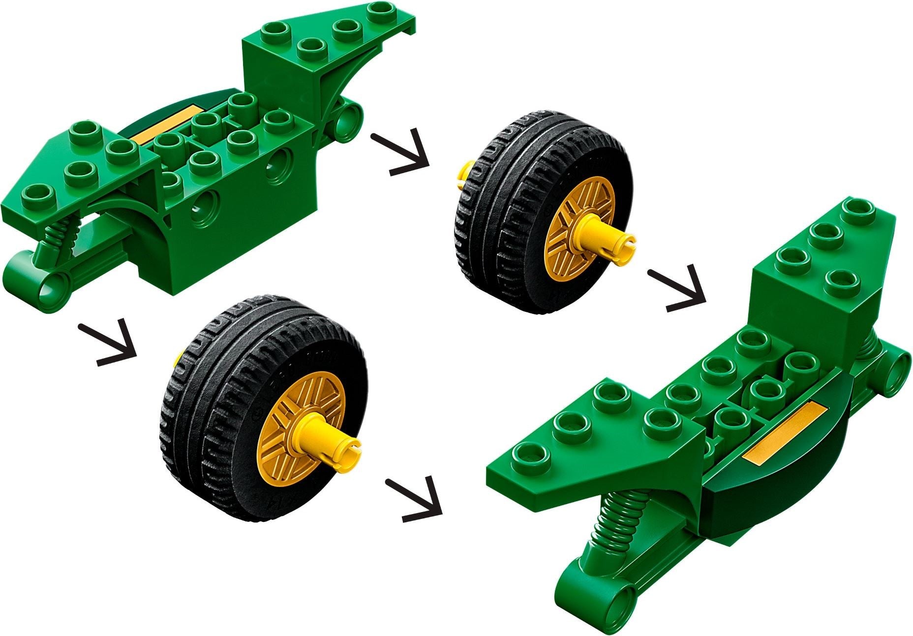 LEGO Ninjago Series 71788 Lloyd's Ninja Street Bike- Auzzi Store