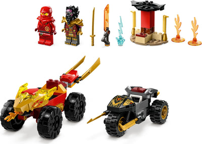LEGO 71789 Kai and Ras’s Car and Bike Battle – NINJAGO Action Set