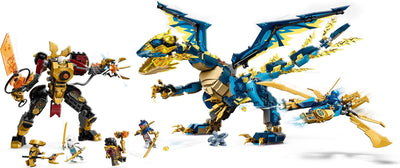 LEGO Ninjago Series 71796 Elemental Dragon vs. The Empress Mech