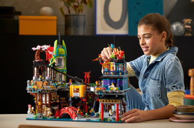 LEGO 71799 NINJAGO City Markets – Expansive Ninja-Themed Playset