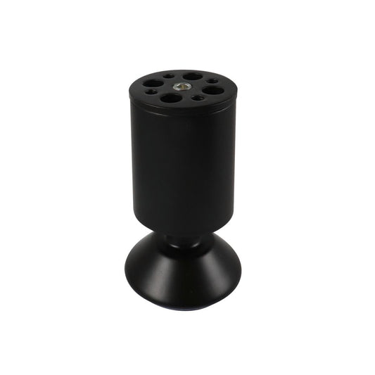 Leg Furniture Metal Adoored - 50x100mm - Steel - Black Finish - Auzzistore