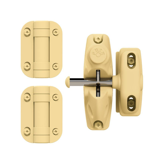 Protectoral g8safe Domain Double Sided Gravity Latch Gate Kit - 140mm x 200mm - Durable & Easy Installation - Auzzistore