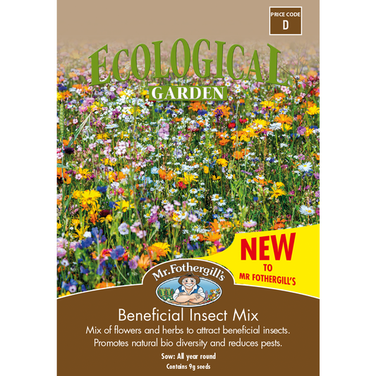 Mr Fothergill's Beneficial Insect Mix - 10m² Seed Mix - Attracts Beneficial Insects