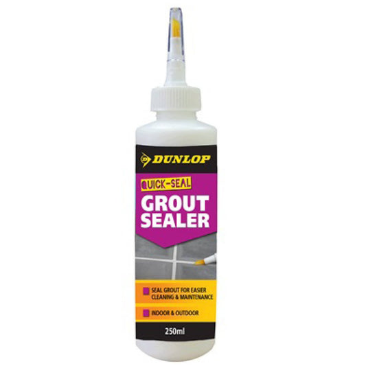 Dunlop Grout Sealer - 250ml - Water Based - Indoor/Outdoor Use - Auzzistore